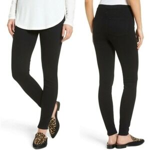 Spanx Jean-ish Ankle Leggings in Black Size Large‎